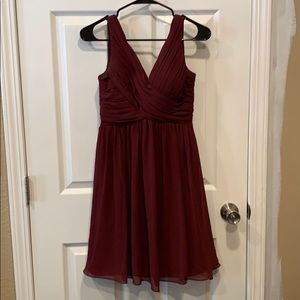 Maroon dress